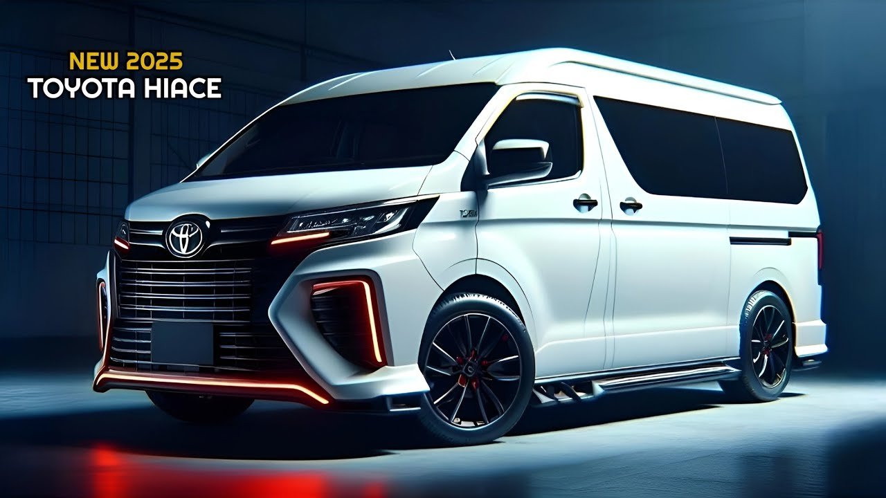 2025 Toyota Hiace Launch – With Stunning look, More Space, and Advanced Features
