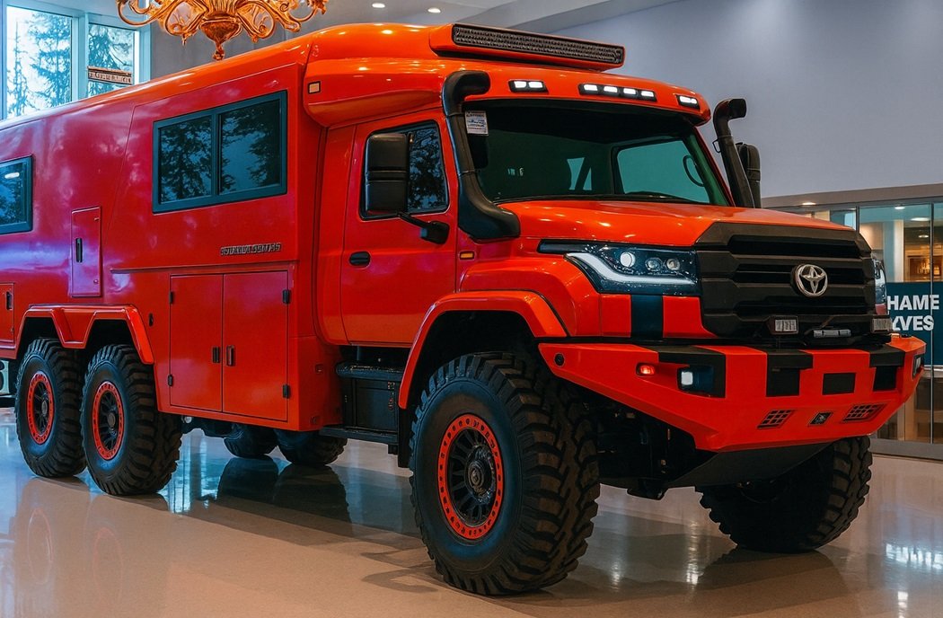2026 Toyota 6×6 Camper and Motorhome – Off-Road Engineering, luxurious Design and Rugged Performance with Modern Comfort Luxury Feeling
