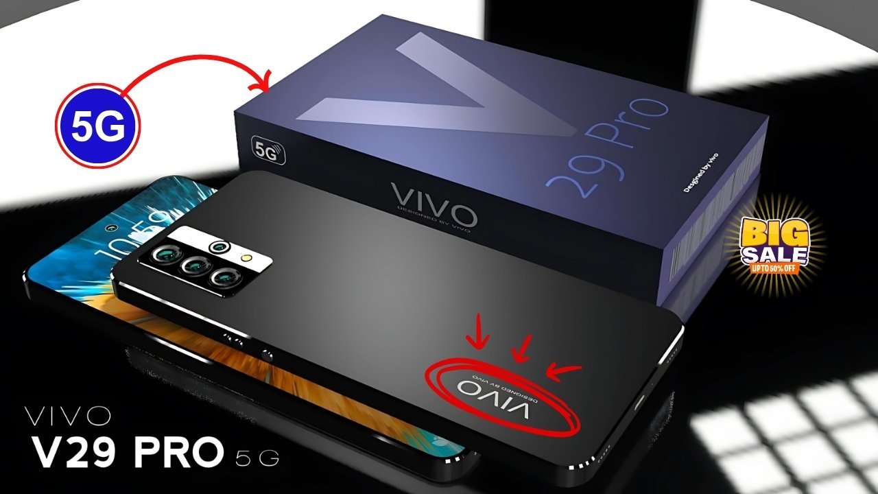 Vivo V29 Pro 5G Launch – 250MP Camera, 12GB RAM and 512GB Storage